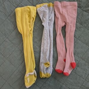 Boden girls tights (set of 3)